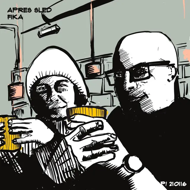 aprés pulka fika #drawingoftheday #artoftheday #procreate