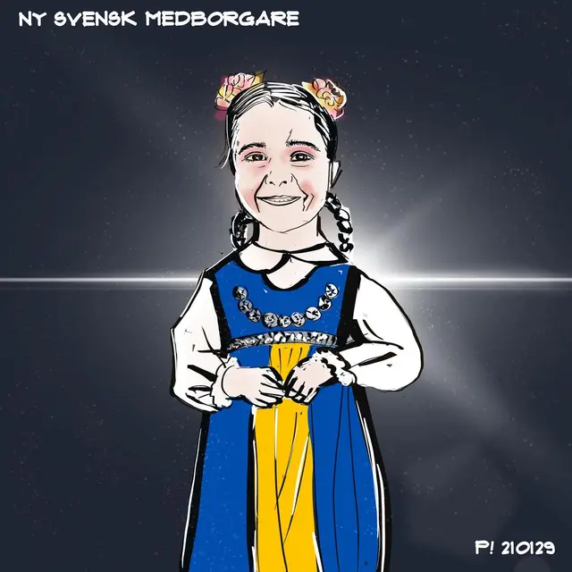 Happiest Swedish! #drawingoftheday #artoftheday #illustration