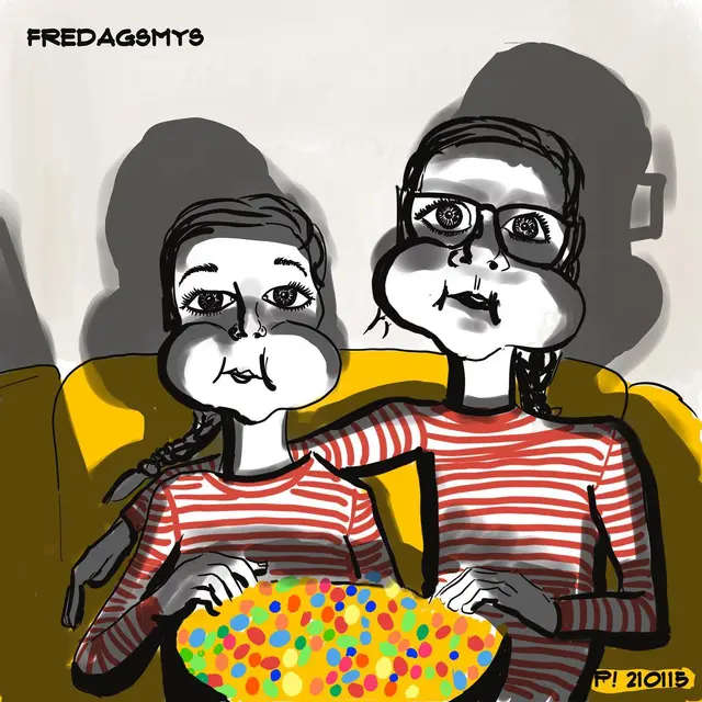 Swedish candy fridays #fredagsmys #drawingoftheday #procreate #illustration #cartoon #candy #relax