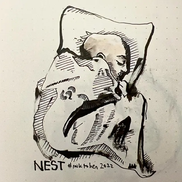 #nest #inktober2022 #inktober #inktober2022nest @inktober