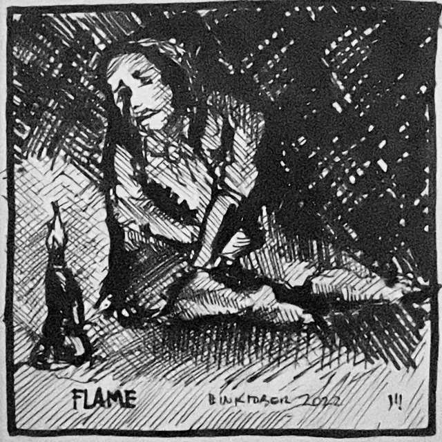 #flame #inktober2022 #inktober2022flame @inktober #drawing #illustration