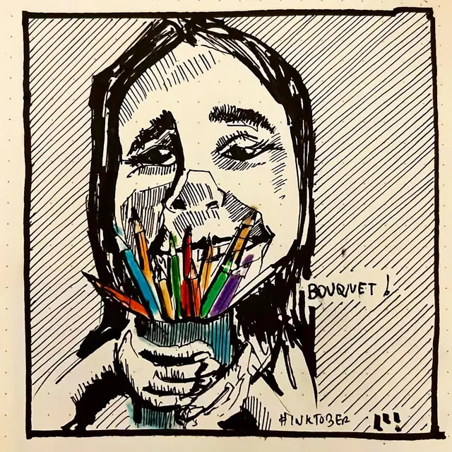 #bouquet #inktober2022 #inktober2022bouquet #inktober @inktober