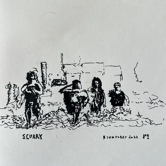 #scurry #inktober #inktober2022 #inktober2022scurry #inktoberchallenge @inktober