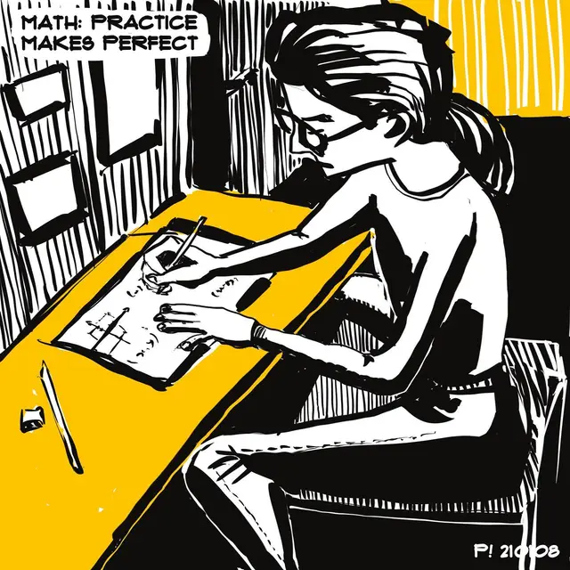 #drawingoftheday #procreate #cartoonart #homework #math